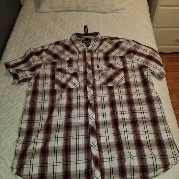 Men’s Big & Tall Western Shirts short sleeves New - Picture 9 of 10